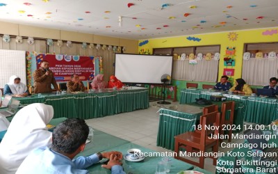 PKM (Pengabdian Kepada masyarakat) di SDN 16 Campago Ipuh Bukittinggi