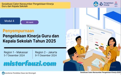 UNDUH PPT PENGELOLAAN KINERJA GURU DAN KEPSEK 2025